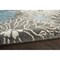 Homeroots 5 x 7 ft. Charcoal & Blue Big Flower Area Rug 385414 - alternate 6